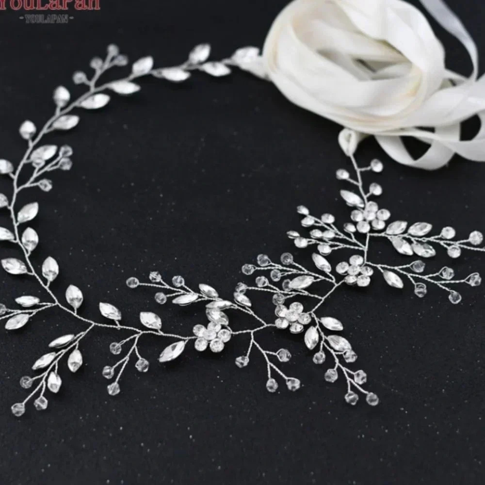 Unique 4pc. One-Of-A-Kind Bridal Headdress Ensemble - Picture 4 of 12